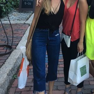 Vintage Levi Denim Cropped Jeans size 29 waist 36 length